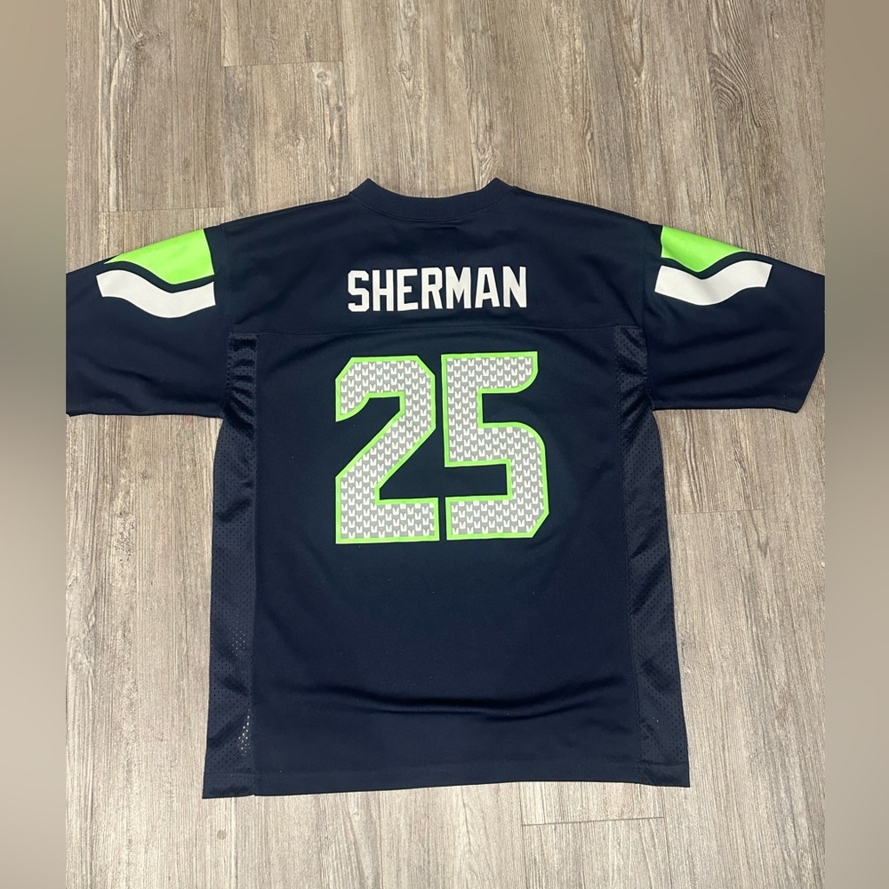 YOUTH NFL Seattle Seahawks Richard Sherman #25 Jersey **NEVER WORN**